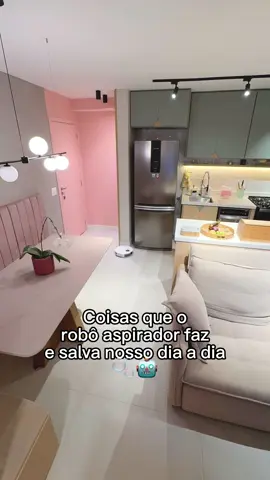 Testando nosso aspirador Robô RCV 2 da @Kärcher Brasil  Vocês costumam usar por aí? Por aqui está aprovado, achamos muito prático!