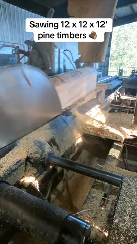 “Watch as I take on the challenge of sawing 12 x 12 x 12 pine timbers with a massive 66” B H Payne solid tooth saw. Precision, power, and skill come together in this epic sawmill session. Whether you’re into milling or just enjoy watching raw lumber get transformed, this video gives you a close-up look at what it takes to cut big timbers at the sawmill. #SawmillLife #TimberCutting #PineLumber #SolidToothSaw #Woodworking #Logging #Lumberjack #SawingLogs #Milling #SawmillWork #HeavyDutyTools #66InchSaw #PineTimbers #WoodProcessing #IndustrialSawmill”
