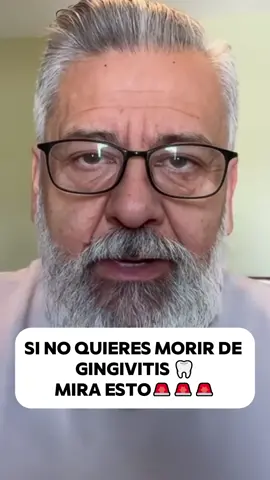 Si no quieres morir de #gingivitis 🦷 mira esto🚨🚨🚨#teeth #gumbleeding #dentist #cavities #toothtok #teethwhitening #badbreath 