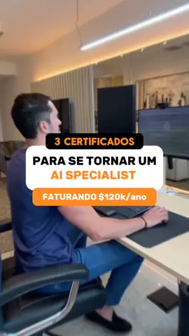 Quer começar na área de AI e se tornar um especialista? Segue 3 certificados que você precisa: ▶️ AWS Cloud Essentials Badge (gratuito): Domine o básico de computação em nuvem, essencial para AI. ▶️ AWS AI Learning Plan: Um guia completo para quem quer se aprofundar em IA com AWS, com conteúdos técnicos práticos. ▶️ AI Practitioner Certification: Mostre que você entende o uso de AI no mundo real, com certificação reconhecida.