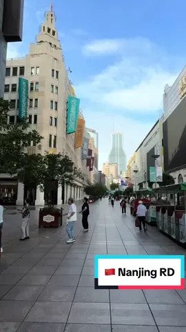 Nanjing Road (Nánjīng Lù, 南京路) is one of the most famous and busiest shopping streets in Shanghai, China. #shanghai #chinatiktok #traveltiktok #travels_by_mo 