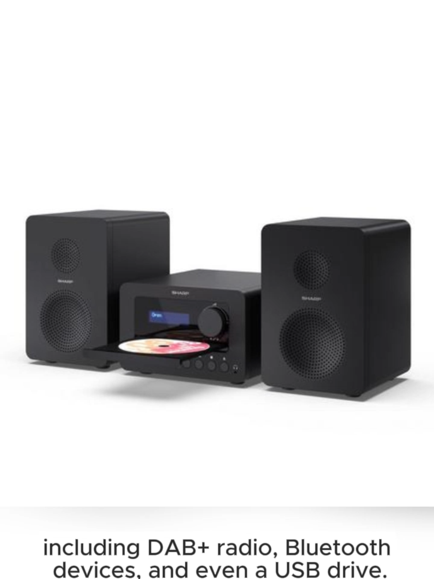 Check out the Sharp XL-B520D Tokyo DAB+ Bluetooth Hi-Fi Micro System in sleek black, perfect for high-quality audio on the go. With Bluetooth 5.0 for seamless streaming, USB playback, and a CD player, this compact system lets you enjoy music any way you like. Its 2.0 channel stereo delivers rich sound, and the customizable EQ presets ensure perfect audio balance. Plus, the stylish wooden speaker enclosures enhance both sound and style. Control everything with the included remote, and dive into your music collection with ease! #sharp #musicsystem #musica #musically #tiktokmusic #micro #microsystem #foryo #foryourepage #for #youpage #fypsounds #fyppp #fypシ゚ #musiclover #bluetooth #bluetoothspeaker #cdplayer #remote #remotecontrol #audios