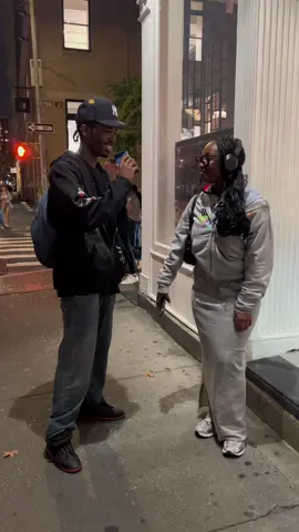 Should me and her go out?  #fashion #style #streetinterview #fyp #viral 