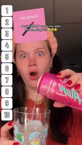 ummmm how am i supposed to just go about my day now😀😀😀… THIS HAS NEVER HAPPENED BEFORE😭😭 #alani #energydrink #fail #gross #alaninu 