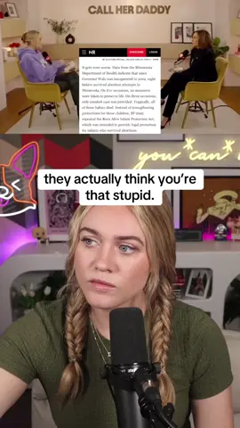 If you’re a young woman, you should be PISSED today at how STUPID @Kamala HQ and @Call Her Daddy think you are. Full episode reaction on show today. 