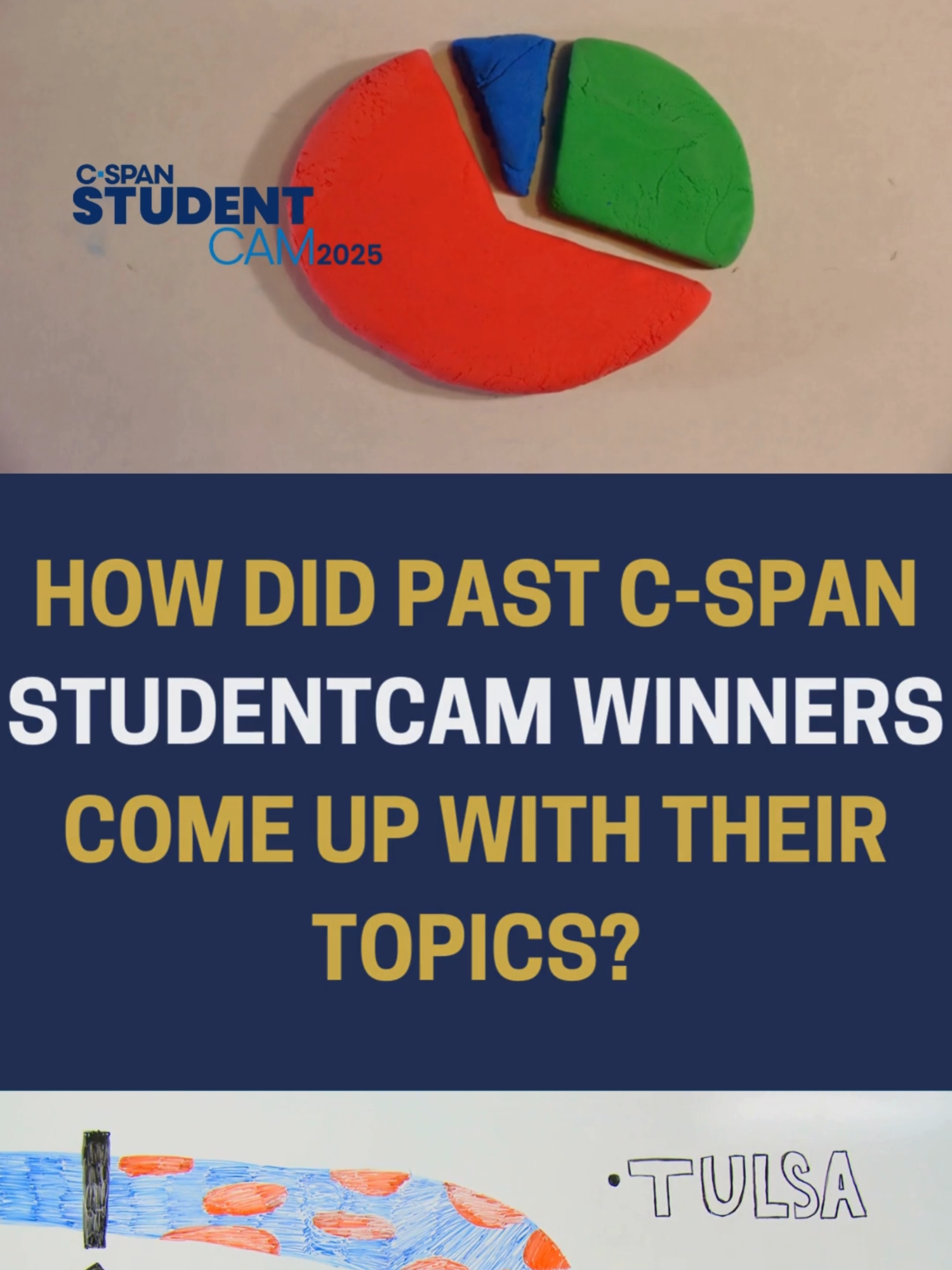 Having trouble picking which issue you'd like to address for your StudentCam video? Here is how some past prize-winners chose their topics.   With this year’s theme “Your Message to the President,” C-SPAN wants to know what matters to you and your community. So, pick a topic or issue that you're personally interested in and passionate about!   For more information on how to get started and extra resources, visit studentcam.org/getting_started.htm.  #studentcam2025 #documentary #competition #students #socialstudies #civics #studentfilmmakers #studentfilm #projectbasedlearning