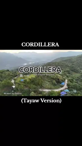 Cordillera (Tayaw Version) #cordillera #igorotsong 