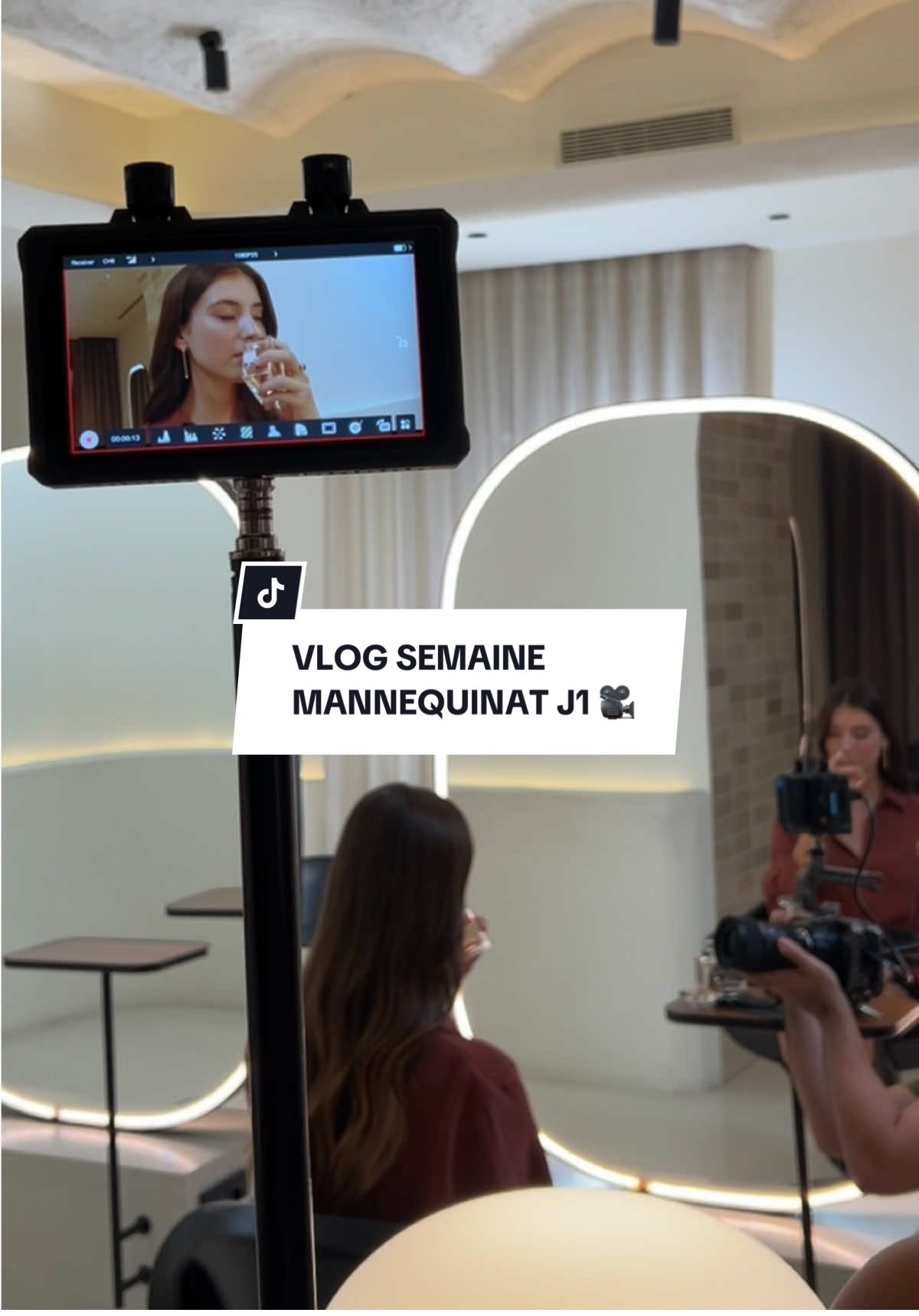 Vlog semaine mannequinat J1 🎥 #modeling #mannequin #photoshoot #modelinglife 