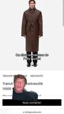 Je veux bien croire qu’il y ait des matériaux de qualité, des salariés bien rémunérés, mais bon, il ne faut pas non plus pousser mémé dans les tomates #fyp #pourtoi #luxuryclothing #styleinspo #humour 