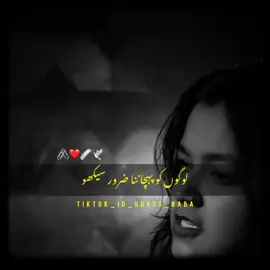 jindagi Mein Kuchh sikho ya na sikho 🖤🖇️❤️#poetry #urdupoetry #onlyforyoupage #1millionaudition #viralvideo #growmyaccount #fyp #tiktokteam #foryoupage #viral #udass_baba 