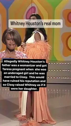 RIP TO Whitney Houston’s mom that raised her but her biological mom is more than likely Taresa Graves.  The resemblance and mannerisms Whitney shares with her are not only uncanny, THE VOICE.  Cissy Houston as her mom always was a question mark for me. For one she doesn’t look or sound like the mother of Whitney Houston.  Allegedly Whitney Houston’s father was a womanizer and got Taresa pregnant when  she was an underaged girl and he was married to Cissy.  This would have ruined his reputation and so Cissy raised Whitney as if it were her daughter.  When Whitney got discovered, Taveras took a step back from show biz perhaps to avoid speculation and became a devout jehovas witness.  Another interesting connection because we all know how Whitney loved the lord!  Either way I’m glad Cissy is an ancestor now!  The things women went through back in the day to protect their husbands was WILD.  Taresa Graves died young at the age of 54 in a house fire.  Whitney died at 48 from drug overdose and her daughter Bobbi Christina died from an overdose at age 22 ending the Whitney Houston bloodline.  DO YALL BELIEVE IN GENERATIONAL CURSES?do you think this was a coincidence or perhaps the spirits were displeased with this whole thing?  #cissyhouston #whitneyhouston #bobbikristina #whitney #bobbybrown #teresagraves #ancestors #secrets #spiritworld #psychic #psychicmedium. #generationaltrauma @Whitney Houston Boutique @Whitney Houston💜👑 