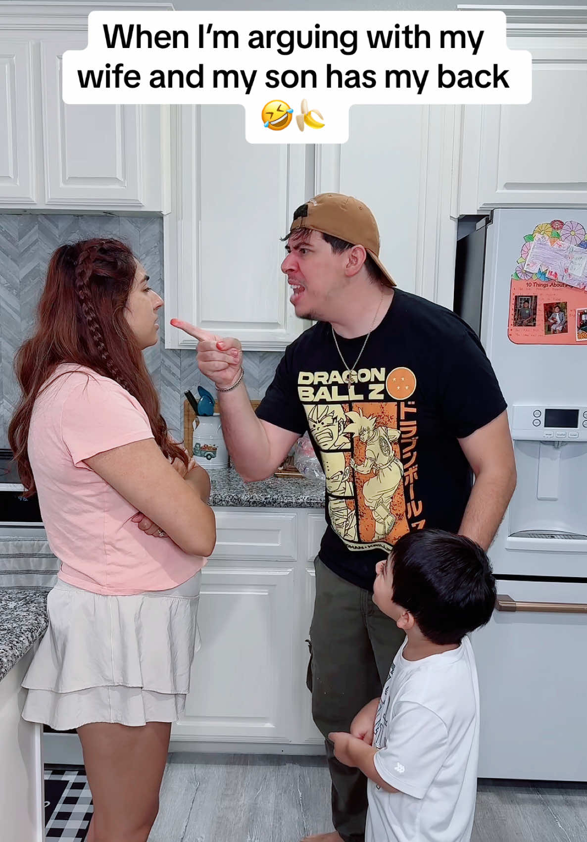 We’re both sleeping on the couch tonight🤣🤣 #fypシ #fypfunny #viral #respectpowerbanana 