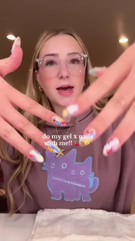 do my gel x nails with me!! i love these sm omg #fyp #foryou #nails #gelx #athome #lepordprint #beginner #nailart #inspo #ideas #tutorial #frenchtip #Vlog #vlogging #preppy #howto #nailartvideos #nailtech #grwm #nailvlog 