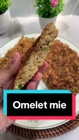 Resep omelet mie yang simpel dan enak banget #CapCut #fyp #viral_video #viraltiktok #omelet 