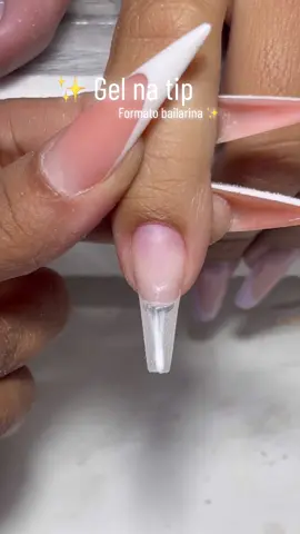 Passo a passo de gel na tip 🤎✨ #unha #unhadegel #gelnatips #unhasdecoradas #viral #flyyyyyyyyyyyyy 