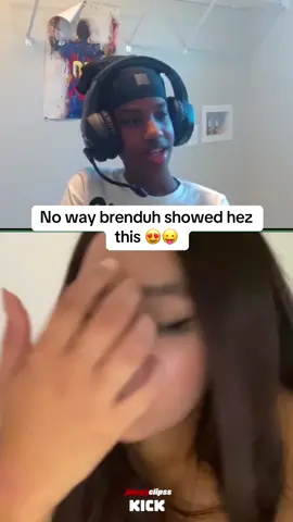 No way brenduh showed hez this 😍😛 #kickclips #hezfromdao #kick #fyp #viral #ilybrenduh #streamer #brenduh #Love #gyatt #360 