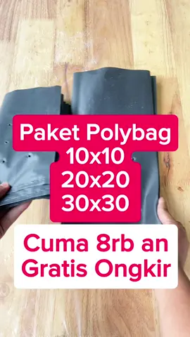 Mau pindah tanam tapi belum punya polybag ? Ada nih paket polybag tanaman harganya 8 ribuan aja isi ratusan lembar. Cekout yuk. #polybag  #polybagtanaman  #berkebun  #berkebundirumahaja  #belilokal  #fyp 