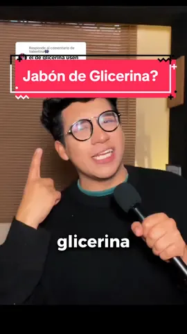 Respuesta a @Valentina👾 El jabon de glicerina es buena para la piel? #jabondeglicerina #skincare #pielperfecta #luissinx 