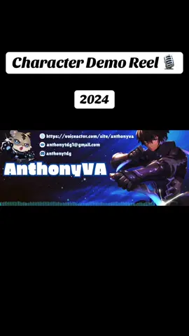 Just remade my character demo! Feel free to reach out for voice work if you like my demo! #voiceactor #demoreel #demo #voiceover #voice #character #characters #voiceactordemo #voiceoverartist #fyp #tiktok #viral #reels #reel #shorts #short