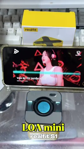 LoaBluetooth  Realfit S1 chỉ 100 🐟 #loabluetooth #loabluetoothmini #loabluetoothgiare #xh #unboxing #foryou #viral #trending 