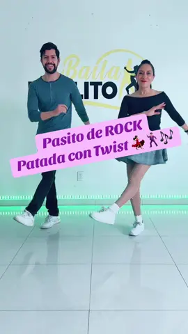 Pasito de Rock 💃🏻🕺🏻🎶 #rock #rockandroll #rockdance #dance #bailafacilito #fyp #parati 