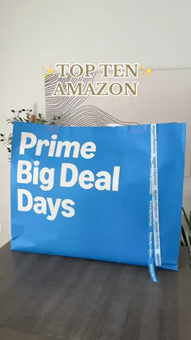 Top Ten Amazon Prime Big Deal Days ✨💙 #primebigdealdays #primebigdealdays2024 #octoberprimeday  #amazonprimeday2024 #amazonprimebigdealdays #amazonprimedaydeals #bigdealdays #amazonfinds2024 #amazonbestsellers #primedaydeals #bestprimedaydeals 