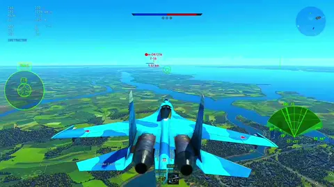 #sukhoi #su27 #flanker #warthunder #f16 