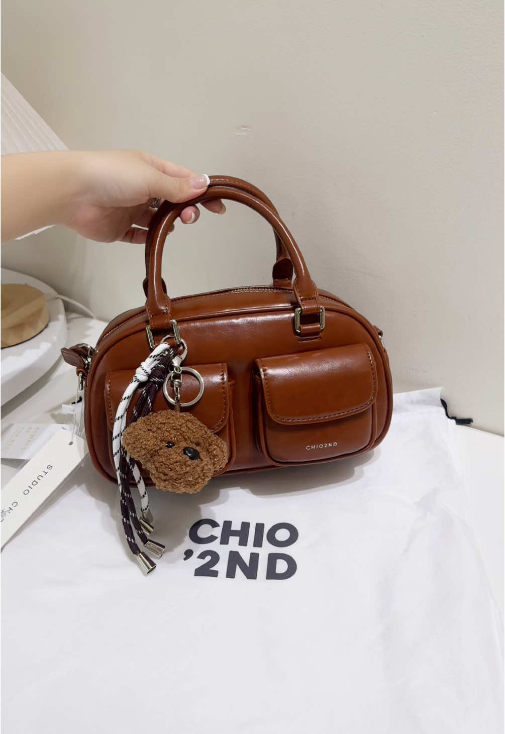 Túi Chio nâu +🐻 #xh #nhuminhstore #chio2nd #tuixach #tuichio2nd #xuhướng #viral 
