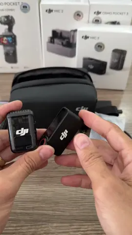 Review sơ qua bộ dji mic 2, giá cũng hơi chát nha anh em #djimic2 