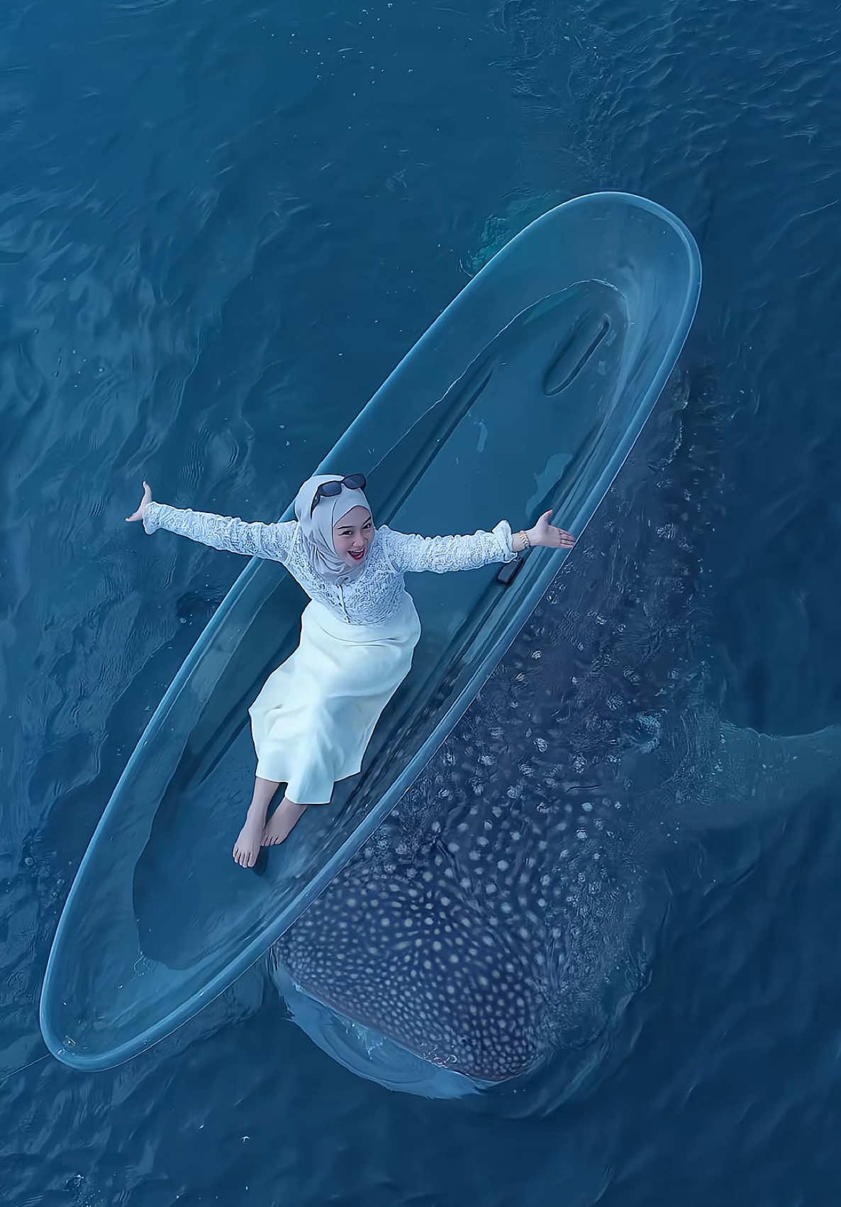 Happyy bgt bisa ketemu sherly🥹🐋🤍✨ #fypシ #hiupausgorontalo 