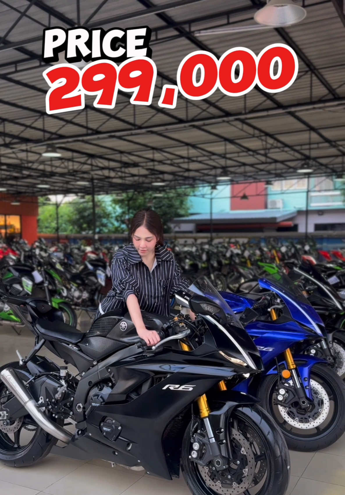 พร้อมส่งอยู่ 3 คัน R6 ใครชอบมาจัด! #yamaha #r6 #บิ๊กไบค์มือสอง #tiktokviral 