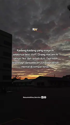 Gaji banyak tapi mental terganggu pun takkan tenang. #careeradvice #corporatelife #careertiktok #resumeservices 