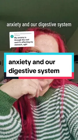 Replying to @newenglandchick  completely normal....because they tend to work together! however, get anything checked out that may be worrying you. #anxiety #anxietydisorder #anxietyanddigestion #anxietyanddigestivehealth #perimenopauseanxiety #anxietyinwomen #anxietyrelief 