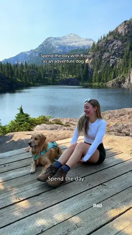 Spend the day with Rosie as a full-time adventure dog fueled by @purinacanada Beyond dog food!! Rosie’s favourite kind of day is spent outdoors camping, hiking and adventuring. We feed her Beyond recipes because of their high-quality ingredients and responsible sourcing practices. Did you know you can use the Traceability Map to track where Beyond dog food ingredients are sourced? Learn more at beyondpetfood.ca. #BeyondPartner #BeyondPetFood #BeyondDogFood