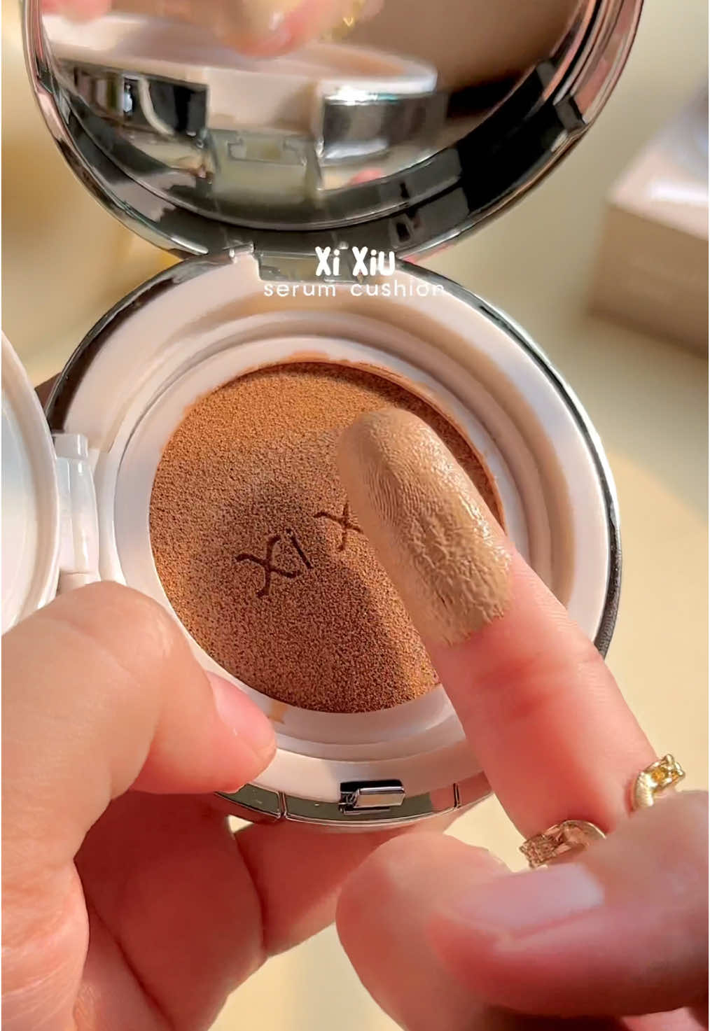 Xi xiu ultimate serum cushion💓✨#xixiu #xixiucushion #cushion #fyp 