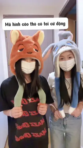 Mũ Thu Đông Hình Cáo Thỏ kute #muhinhcaotho #muhinhtho #muhinhcao #mudoimuadong #xuhuong #viralvideo 