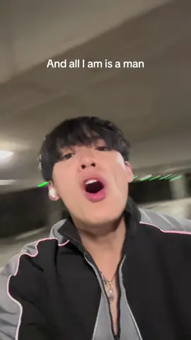 Sweater Weather from an empty garage #sweaterweather #theneighbourhood #fypviral #viralvideo #singing #sing 