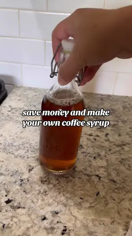 🌟1.5 C organic cane sugar 🌟1.5 C water (use 1/2 C less if you want the syrup thicker) 🌟to make it vanilla syrup add 1-2tsp vanilla extract. #coffeevideos#coffeerecipe #coffeesyrups #coffeetiktok #savemoneytips #homemadekitchen#homemadepantry#fromscratch #fyp #coffeelover 