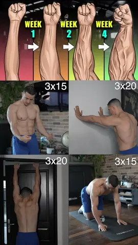 Bigger forearms workout at home ! Best exercises forearms 🔥