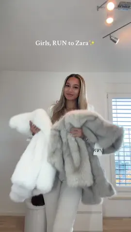 #zaranewin#ZARA#fauxfurcoat #fyp#fashion