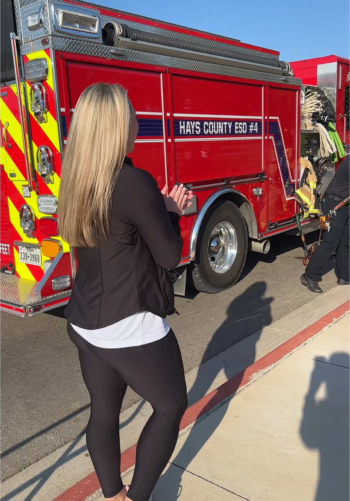 It’s fire safety week, dont forget to thank your local fireman 🔥👨🏻‍🚒🚒🧯 #teachers #firefightertiktok #firesafety 