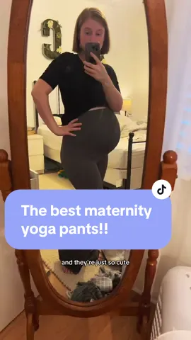 When traditional leggings get a little boring, try these maternity yoga pants! ##momcozy##momcozystore##momcozylife##momcozyleggings##momcozyyogapants@@momcozy@@Momcozy Official@@Momcozy US