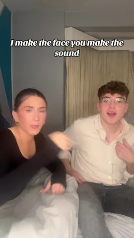 I make the face you make the sound  @Chaim Glass @𝐍 𝐀 𝐓 𝐀 𝐋 𝐈 𝐄 ꨄ  #funnyface #funnysound #coupleaccount #couplesoftiktok #fyp 
