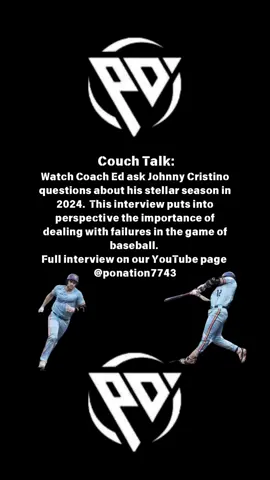 🚨 NEW INTERVIEW DROP 🚨 We sat down with Frontier League Catcher of the Year Johnny, who also crushed it with a Home Run Derby Championship and helped his team win the Frontier League Championship after a big trade! 🏆⚾ In this exclusive chat, Coach Eddie dives into Johnny’s success, the rough spots he faced this season, and how he worked through them to finish strong. 💪 Catch the highlights right here, and head over to our YouTube for the full interview! 🎥👀 Watch now: https://youtu.be/_mql9gEf3vQ ✨ To all the young athletes out there: Set a goal, establish a plan, and prepare your ass off! When game day comes, trust your preparation and enjoy the game! #PONation #CatcherOfTheYear #BaseballJourney #ChampionMindset #FrontierLeague #ponationathlete 