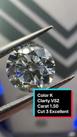 Natural diamond / Berlian Bersertifikat IGI Color K Clarty VS2 Carat 1.50 Cut 3 Excellent Harga dm yaa kak #berlian #perhiasan #berlianeropa #berliangia #naturaldiamond #naparindiamond  