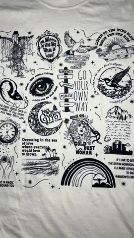 i bought this shirt for my mom & now i want one! 😭🫶🏽 this is soo cute! the color is Ivory!  @ChicMingle  #fyp #stevienicks #tshirt #cute 