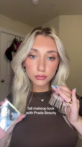 Fall with @pradabeauty #pradabeauty #fallingforbrown @sephora #AD 