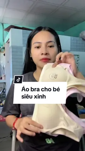 Áo bra siêu xinh cho bé gái, có đệm mỏnh che chắn tốt cho con #aolotchobe #aolachobe #aolot #mebimsua 