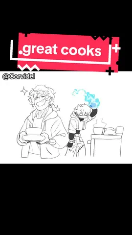 they're GREAT at cooking. I don't know why the oven couldn't handle it. #mha #tomurashigaraki #tenkoshimura #dabi #touyatodoroki #iguchishuichi #spinner #mhaau 