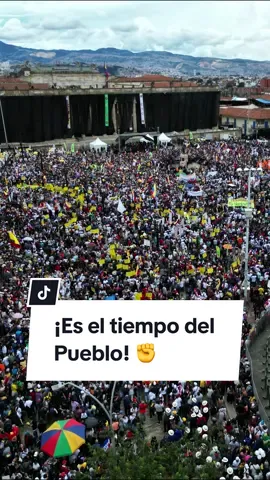 ¡Es el tiempo del Pueblo! Desde Antioquia el Presidente @Gustavo Petro hizo un llamado a defender la volutad popular protegida por la Constitución colombiana. La democracia será y la justicia será. #petro #democracia #cne #golpe #fuero #discurso 